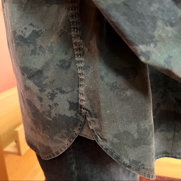 NWT Zara Man Modern Camo Regular Fit Button Up Top - Picture 4 of 7